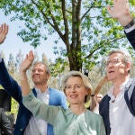 Von der Leyen visita Galicia con motivo de la campaña de las elecciones europeas