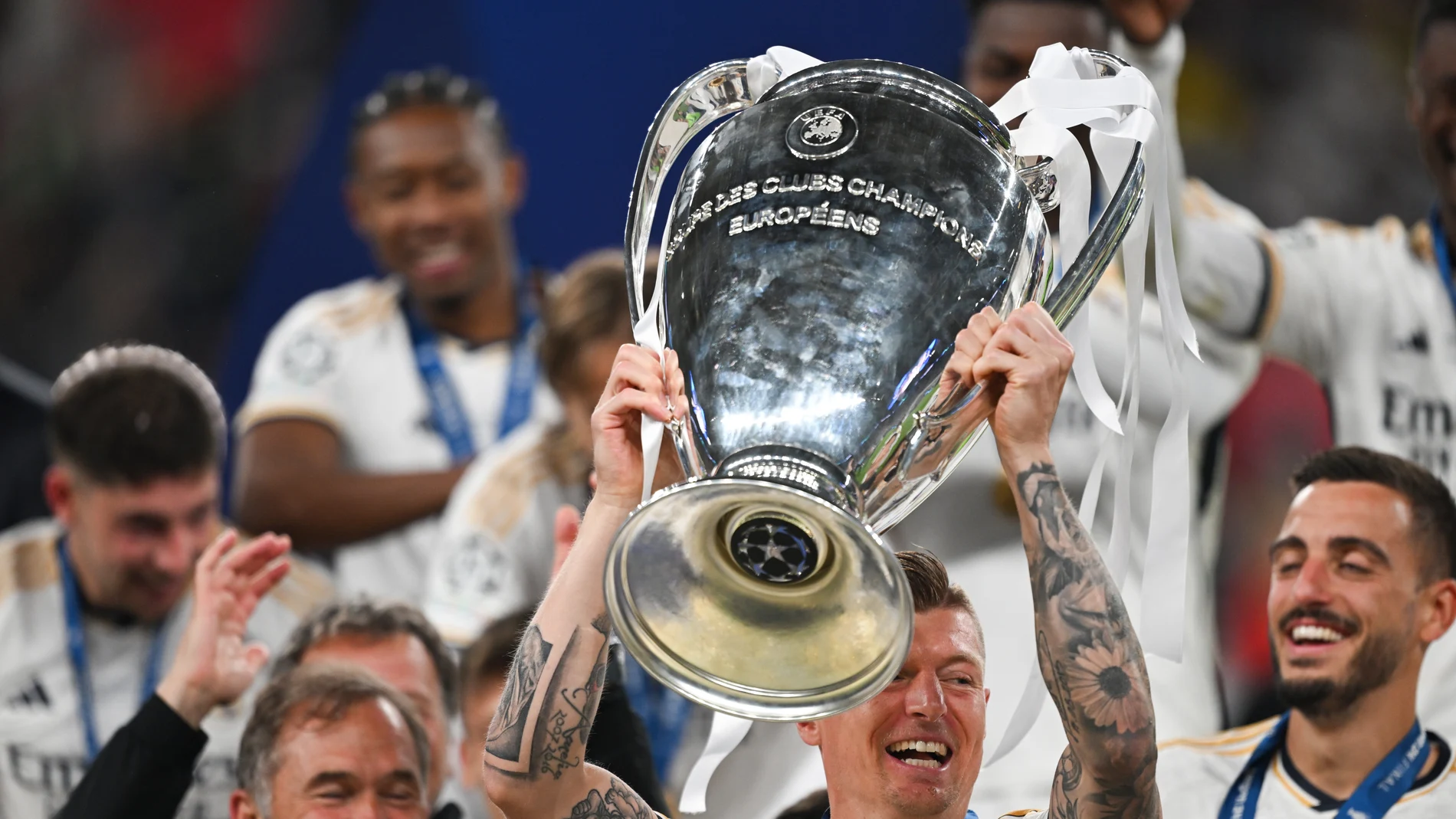 Kroos levanta la Champions League en Wembley