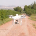 Imagen del dron, de archivo