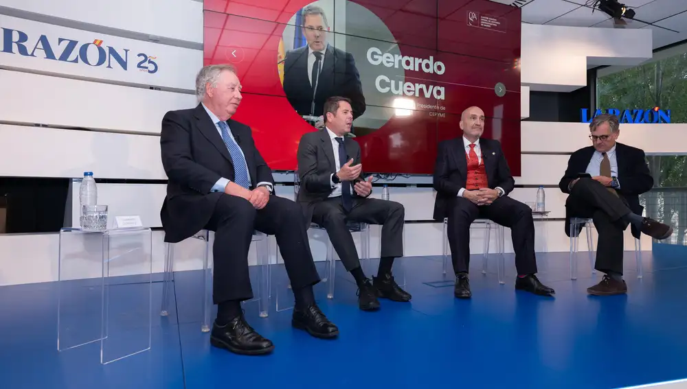 Gerardo Cuerva, en un momento de su intervención