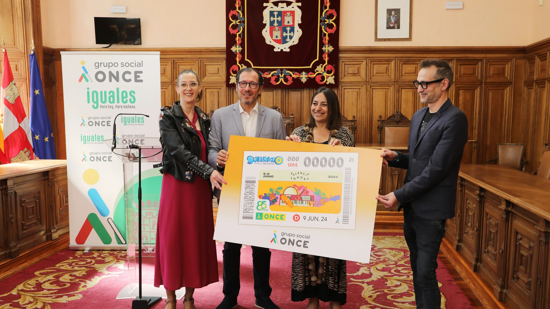 El Festival Palencia Sonora protagonizará el cupón de la ONCE del domingo 9 de junio