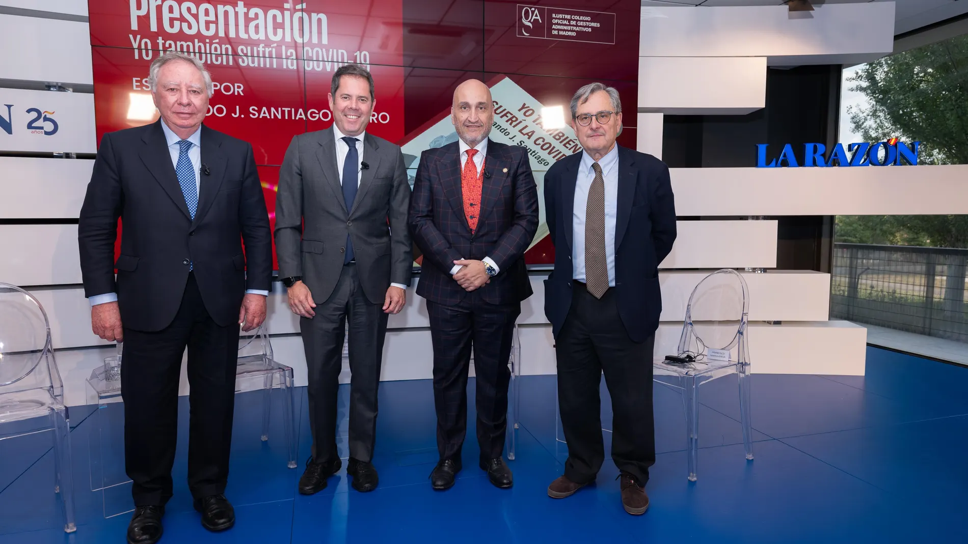 Clemente González, Gerardo Cuerva, Fernando Santiago y Francisco Marhuenda