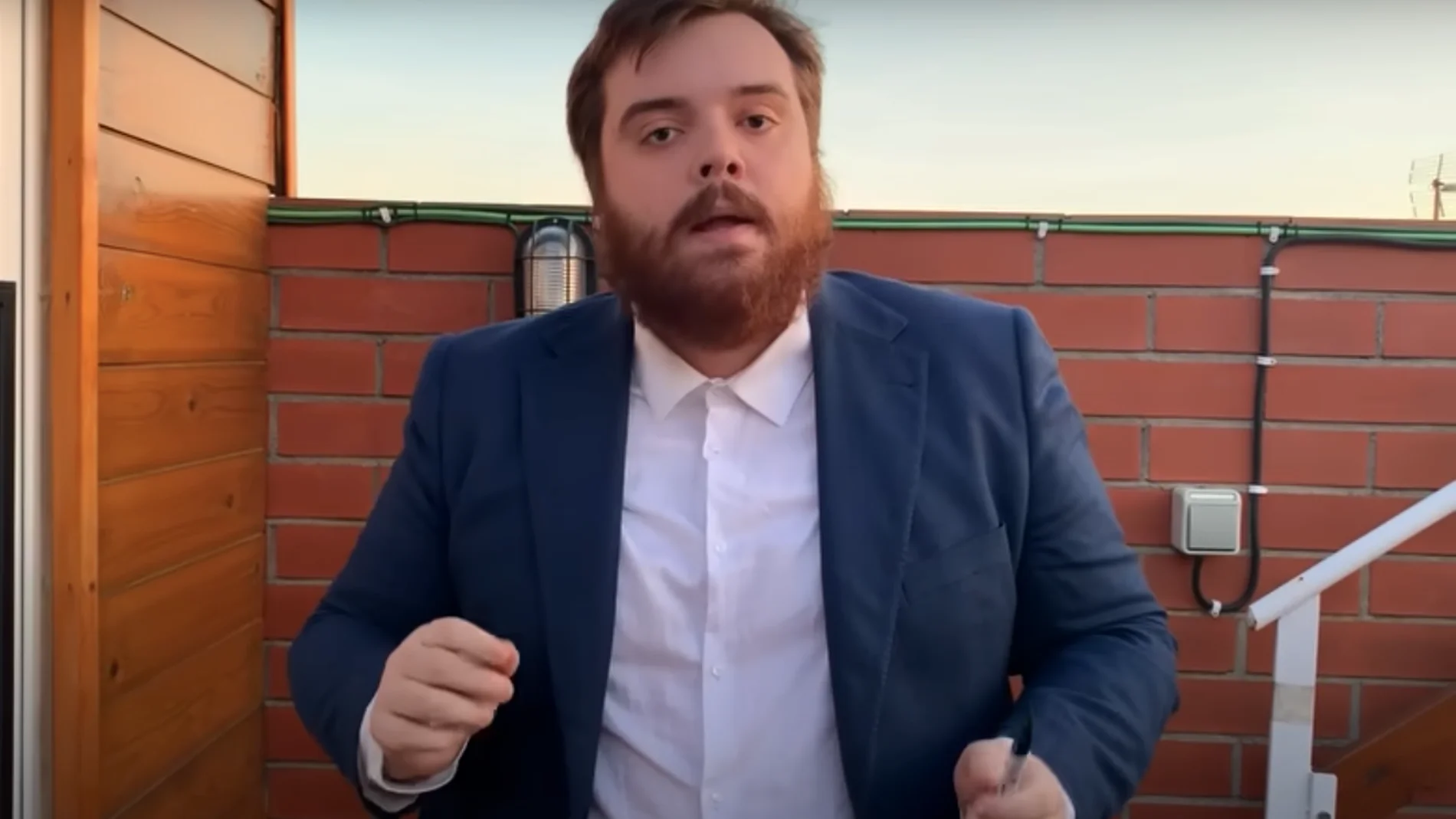 Ibai Llanos, presidente del Porcinos FC