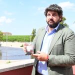 López Miras ha visitado la estación depuradora de Alguazas