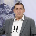 El coordinador general de EH Bildu, Arnaldo Otegui,