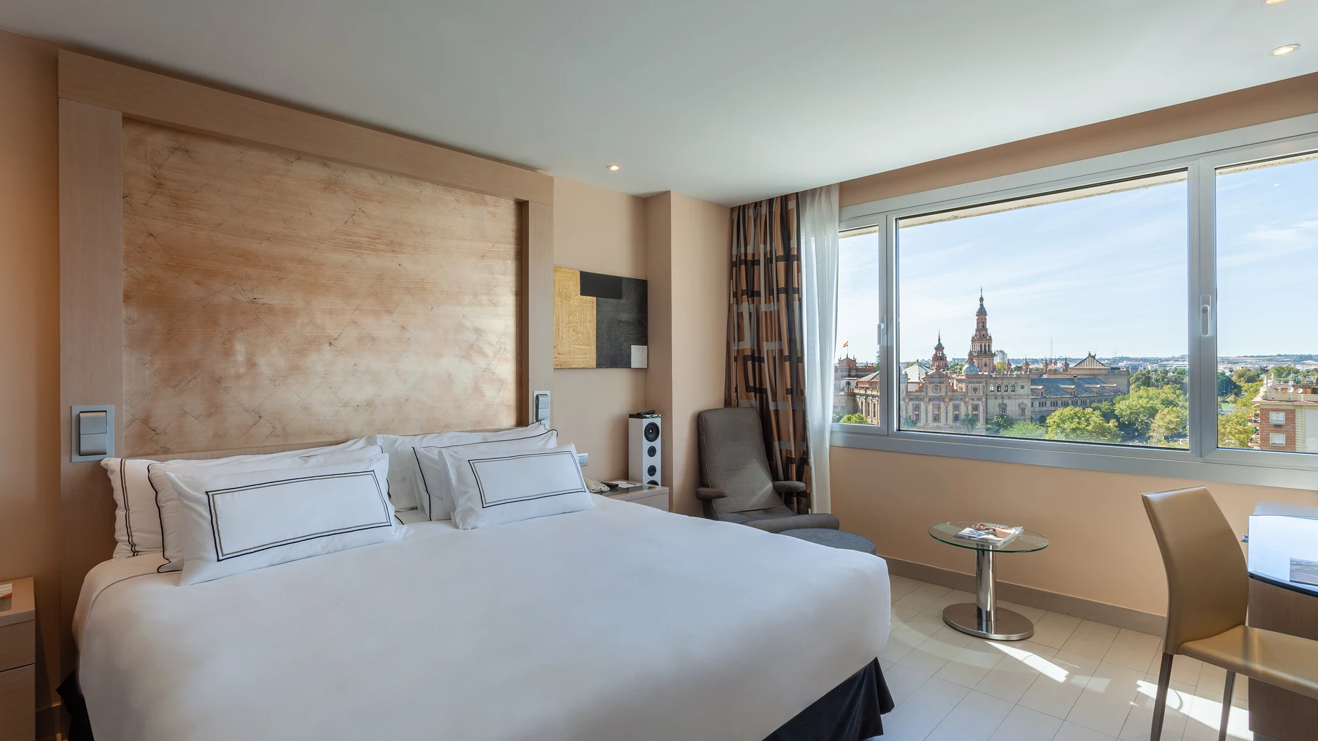 Las vistas del Meliá Sevilla son espectaculares