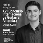 El guitarrista Ausiàs Parejo 