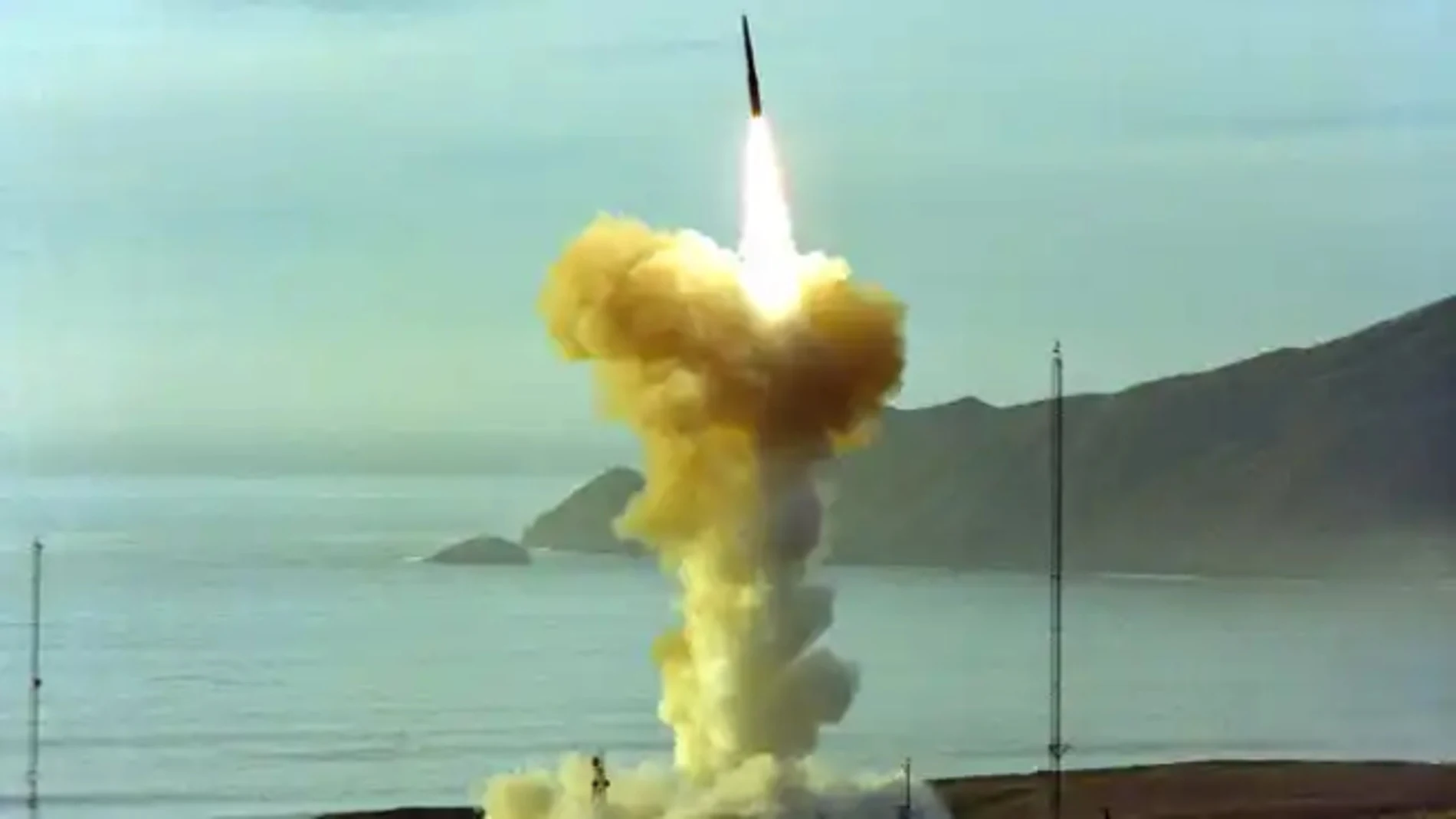 Lanzamiento de un misil Minuteman III.