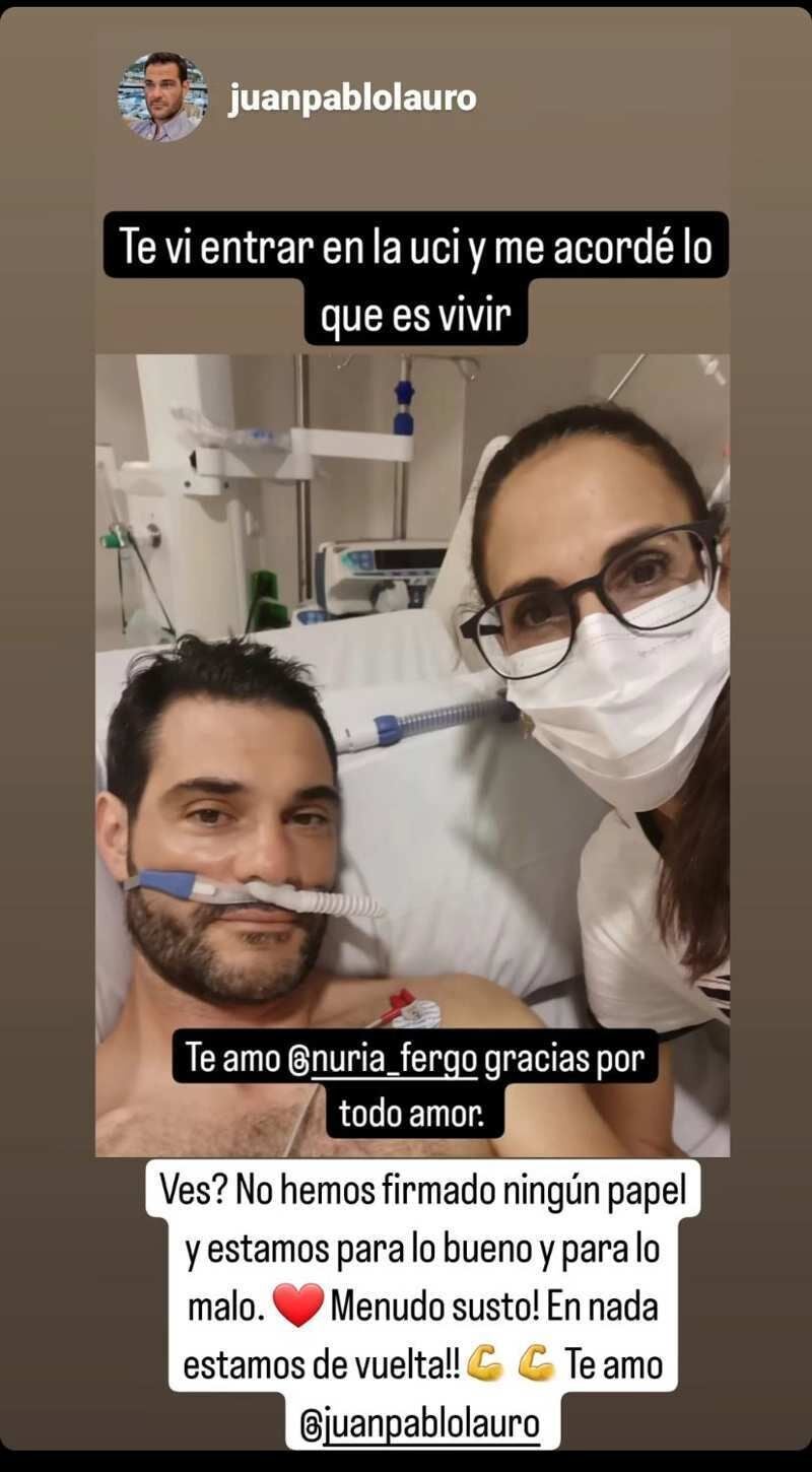 Nuria Fergó y Juan Pablo Lauro