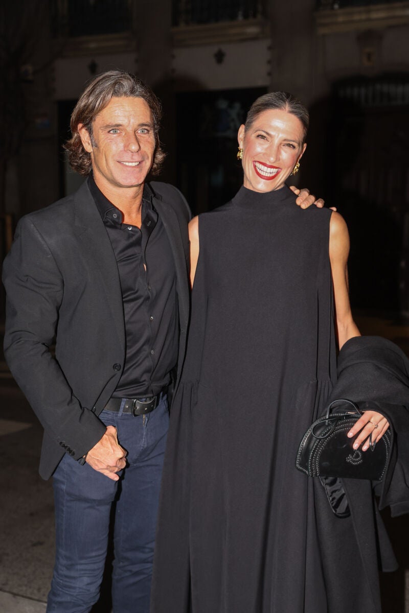 Laura Sánchez y David Ascanio en el cumpleaños de Bibiana Fernández
