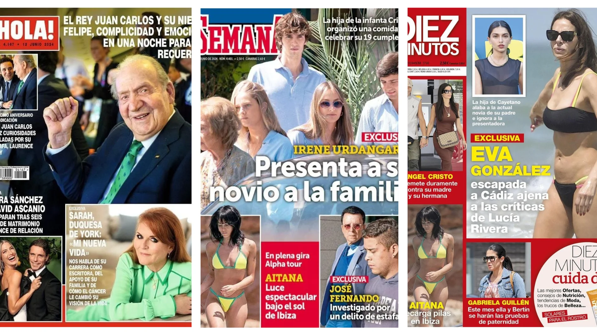 Portadas revistas del corazón 5 de junio de 2024