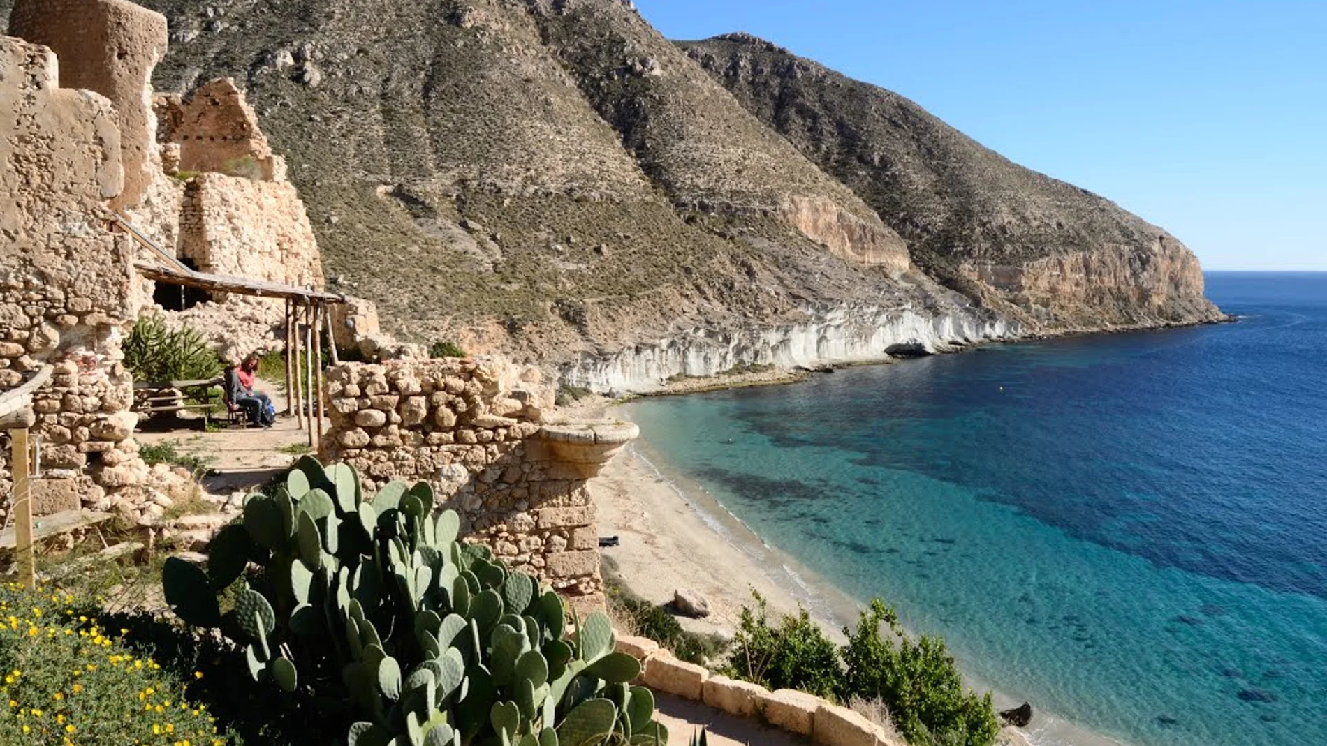Vista de la cala de San Pedro