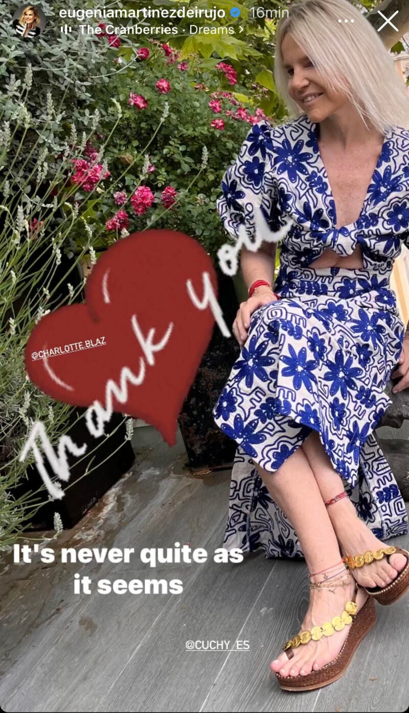 El look de Eugenia Martínez de Irujo.