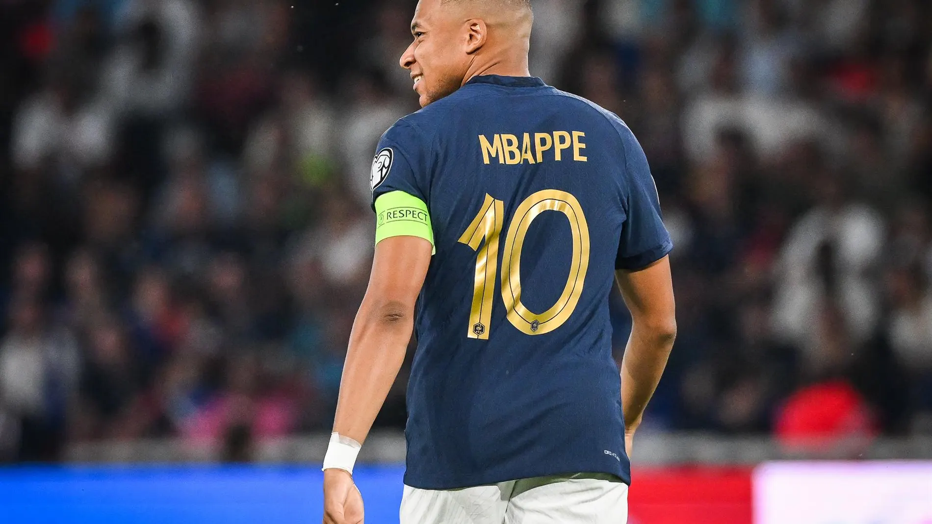 Mbappé, en el amistoso contra Luxemburgo