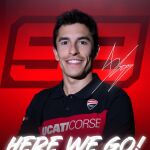 Marc Márquez se vestirá de rojo Ducati a partir de 2025
