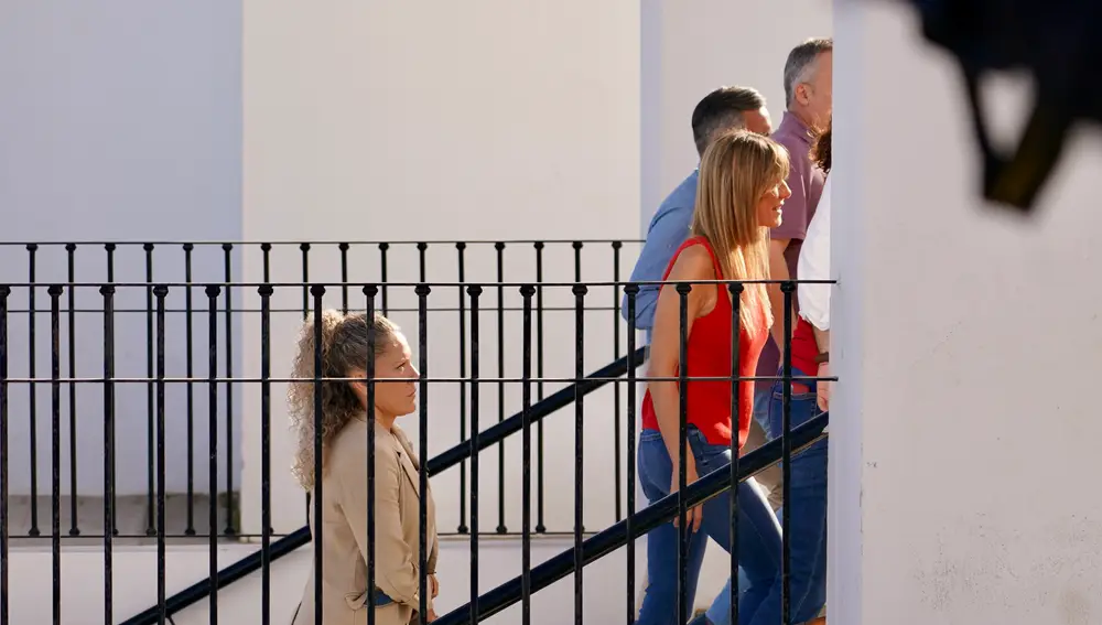 Pedro Sánchez y Teresa Ribera participan en un acto de campaña por el 9J en Benalmádena, Málaga