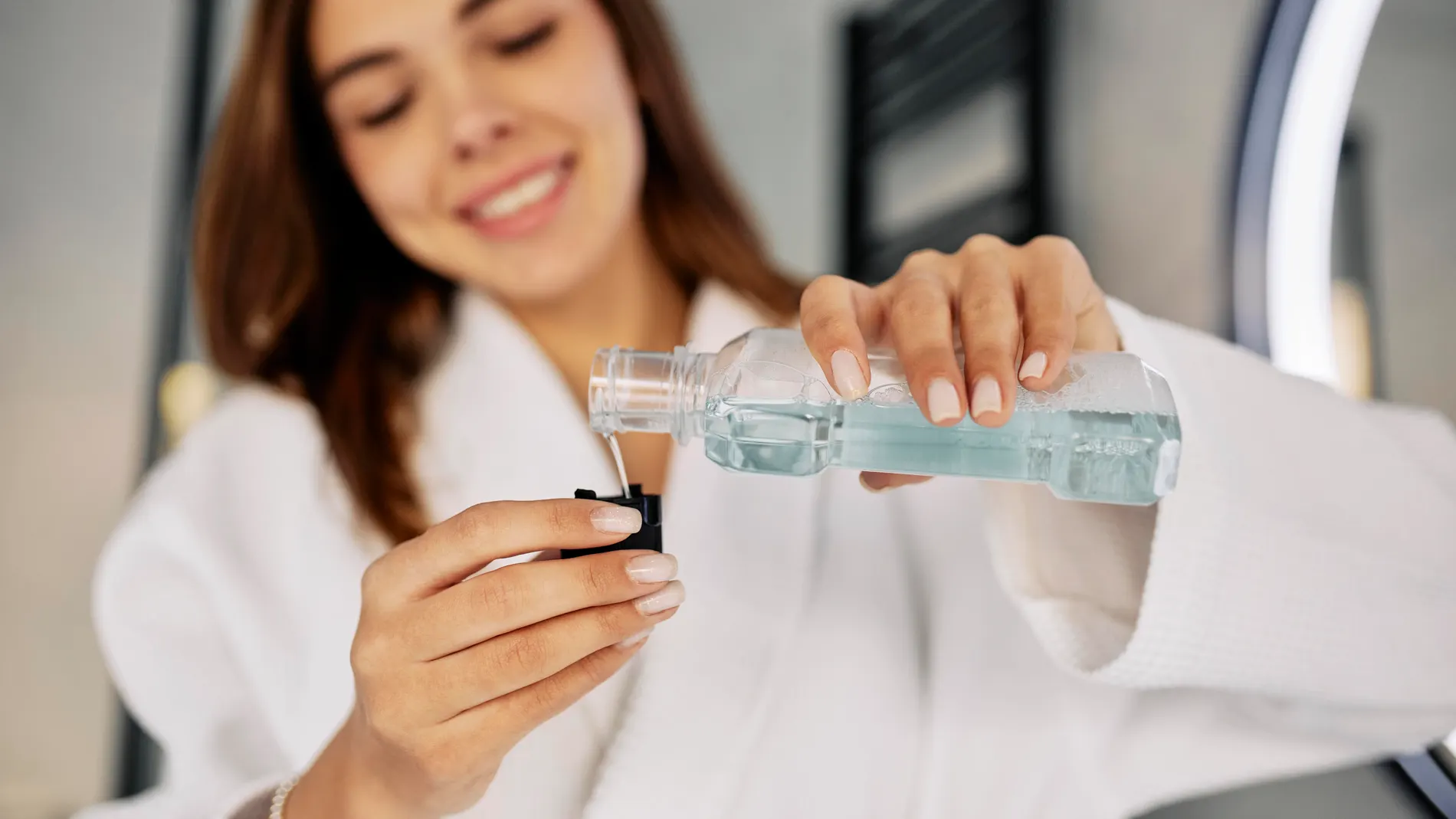 enjuague bucal alteración del microbioma oral riesgo de enfermedades