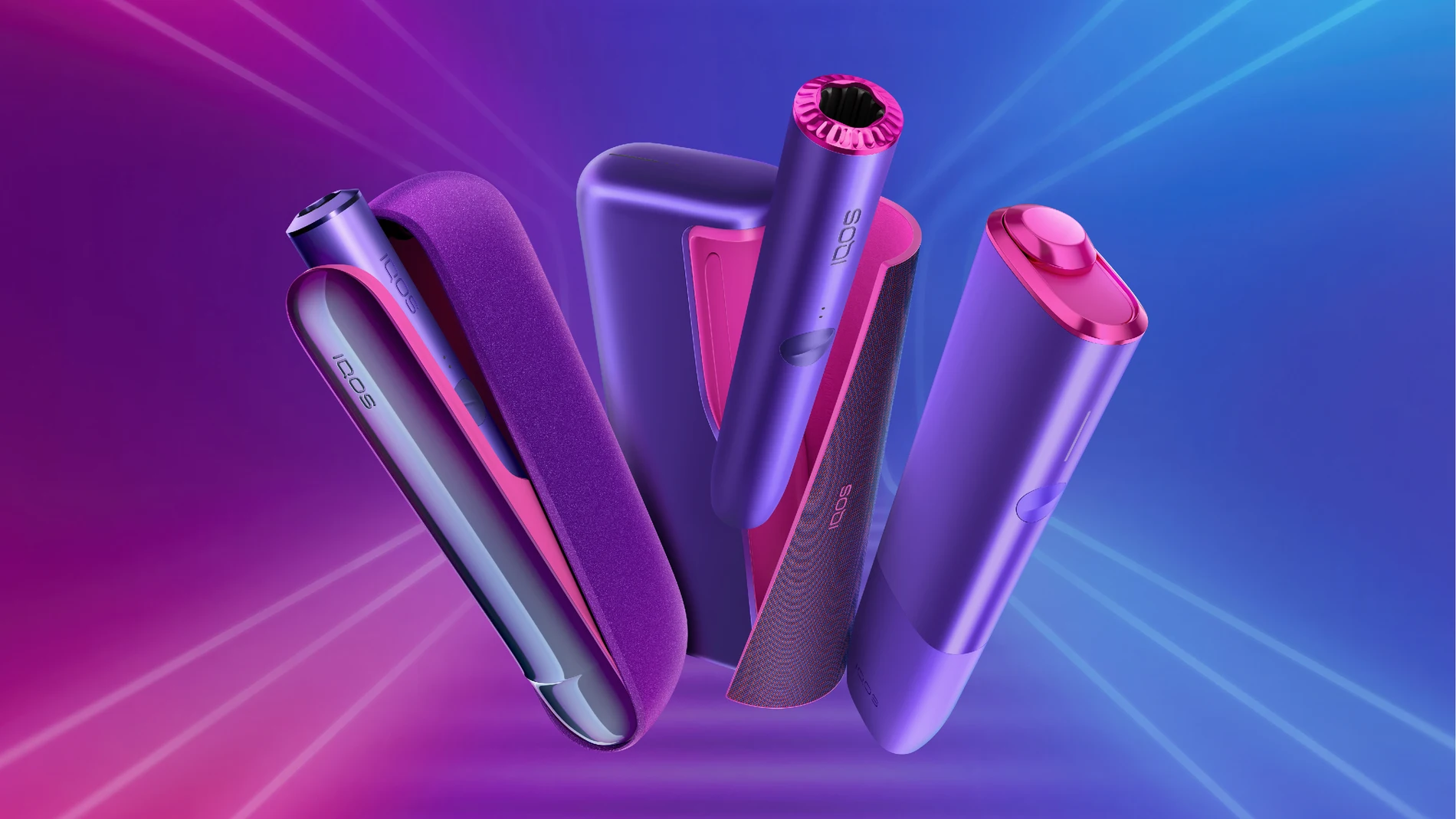 Nueva edición limitada IQOS ILUMA NEON PURPLE, diseñada para liberar la energía del color