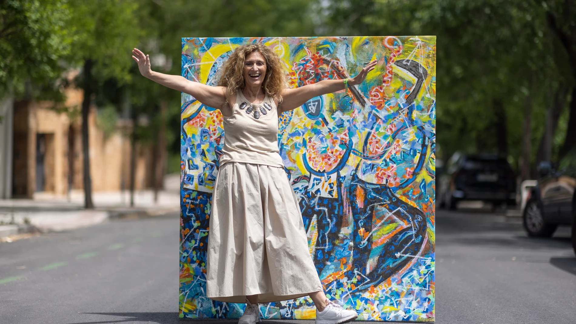 Reportaje sobre la feria de arte independiente en la Fundación Pons ©Gonalo Pérez Mata