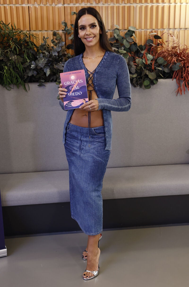 Cristina Pedroche en la presentación de su libro.