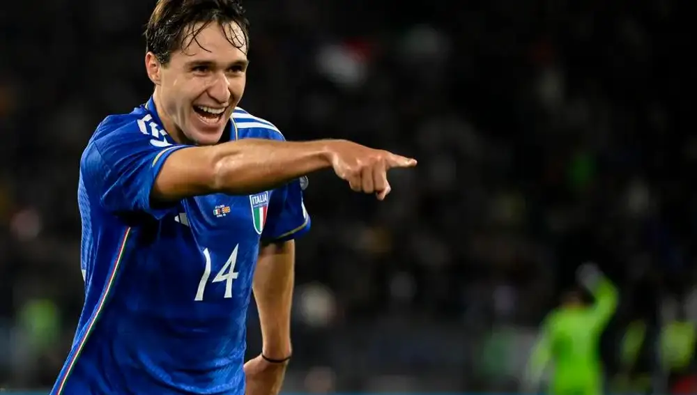 Federico Chiesa, jugador de Italia, Eurocopa 2024