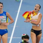 Laura García-Caro fue superada en el último metro de los 20 kilómetros marcha por Olyanovska