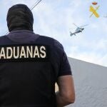 Agentes que participaron en la operación 'Ovidio' contra el narcotráfico en Adra y Berja (Almería)