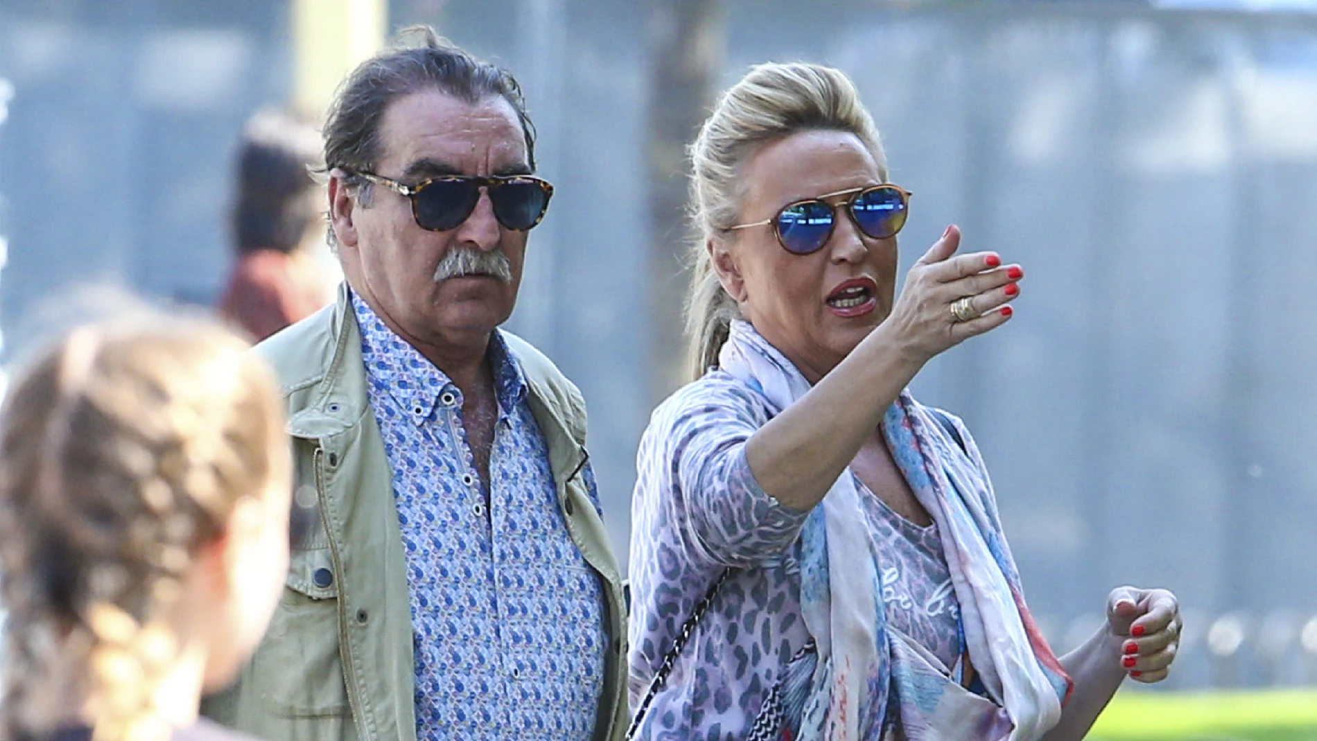 Lydia Lozano y su marido, Charly García