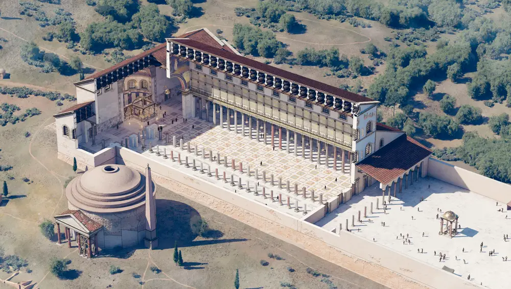 Recreación de la Basílica