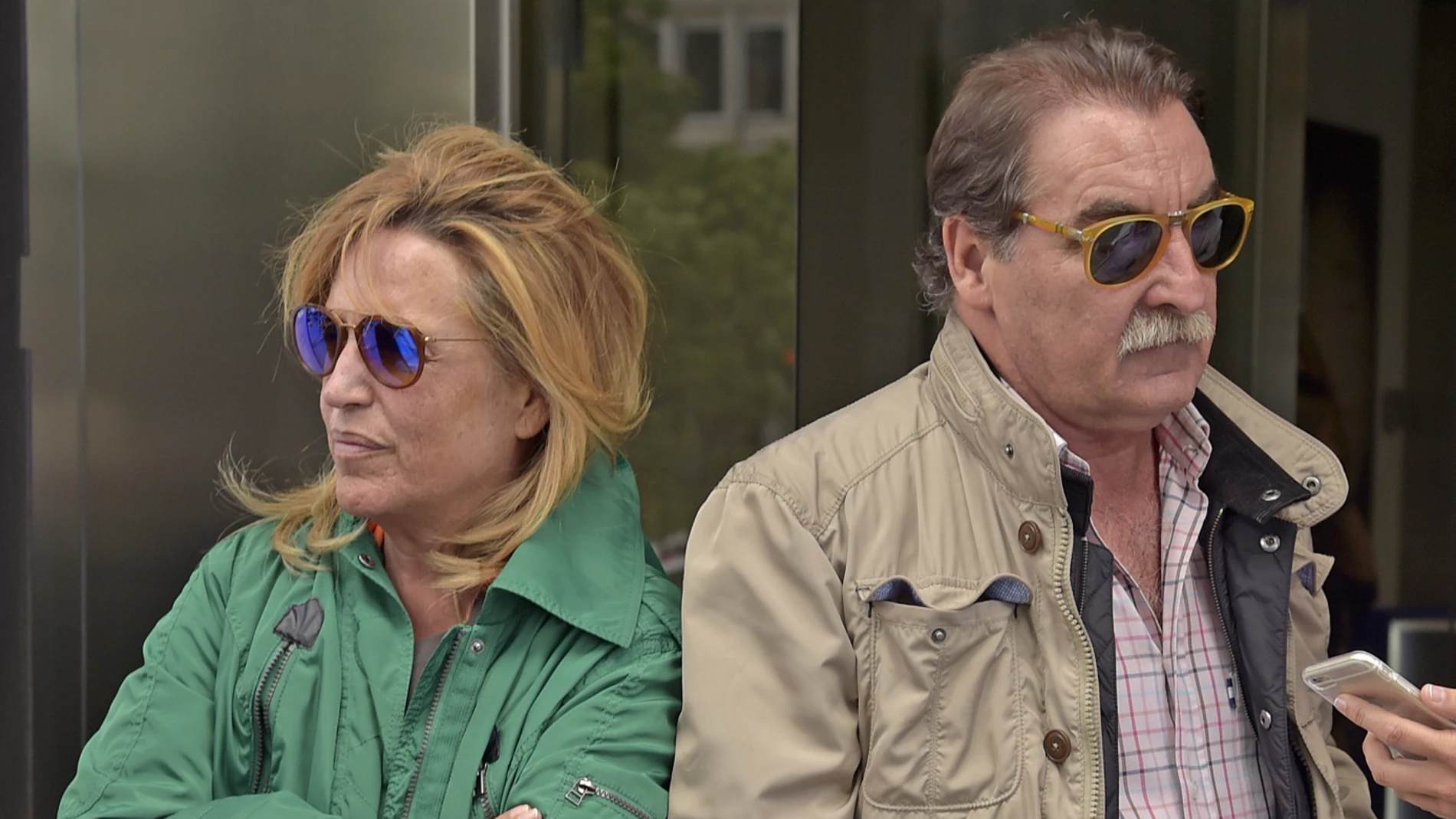 Lydia Lozano y su marido, Charly García