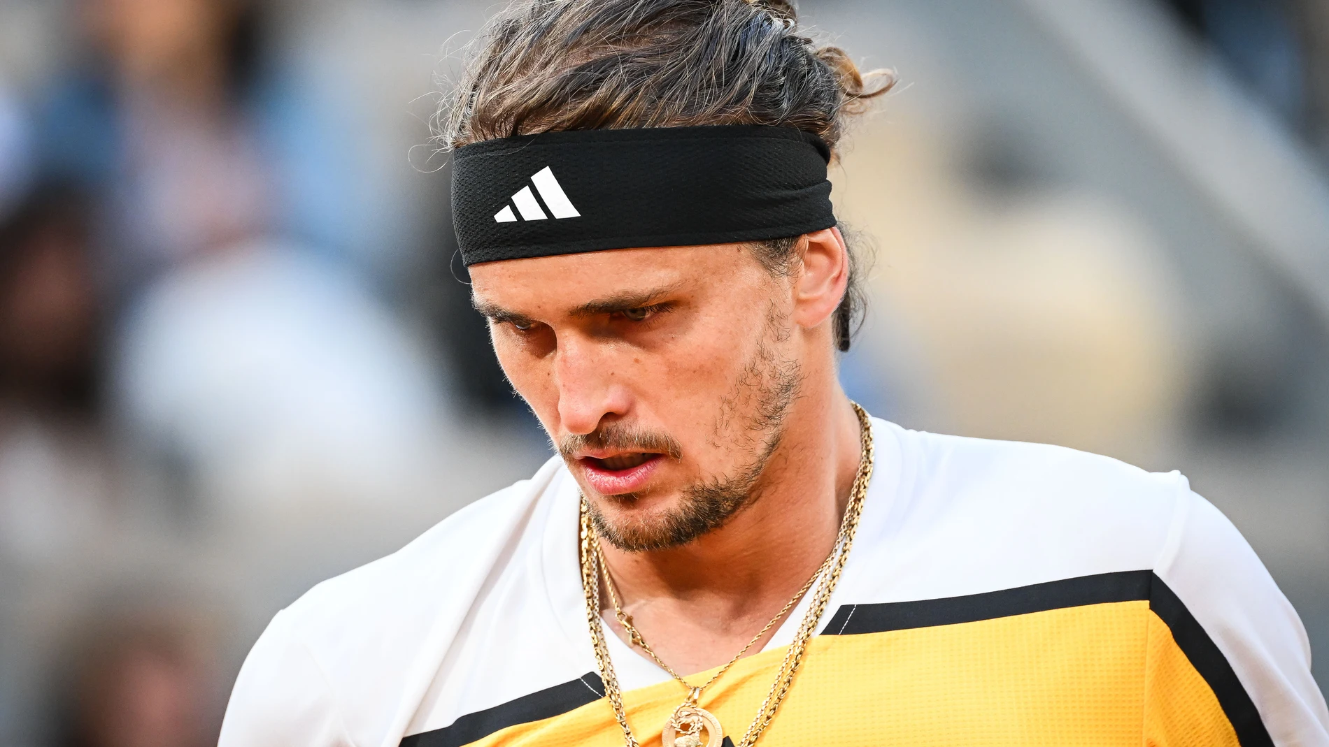 Alexander ZVEREV of Germany during the thirteenth day of Roland-Garros 2024, ATP and WTA Grand Slam tennis tournament on June 07, 2024 at Roland-Garros stadium in Paris, France - Photo Matthieu Mirville / DPPI AFP7 07/06/2024 ONLY FOR USE IN SPAIN