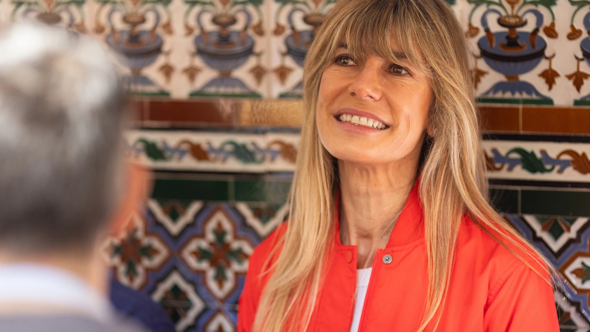 Pedro Sánchez y Begoña Gómez votando para las elecciones al parlamento europeo @Gonzalo Pérez Mata