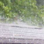 Imagen de archivo de una tormenta de granizo