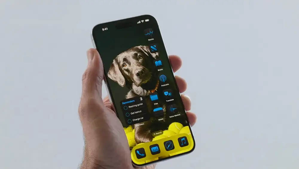 Personalización de iconos en iOS 18.
