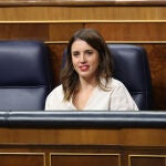 Irene Montero en el Congreso de los Diputados