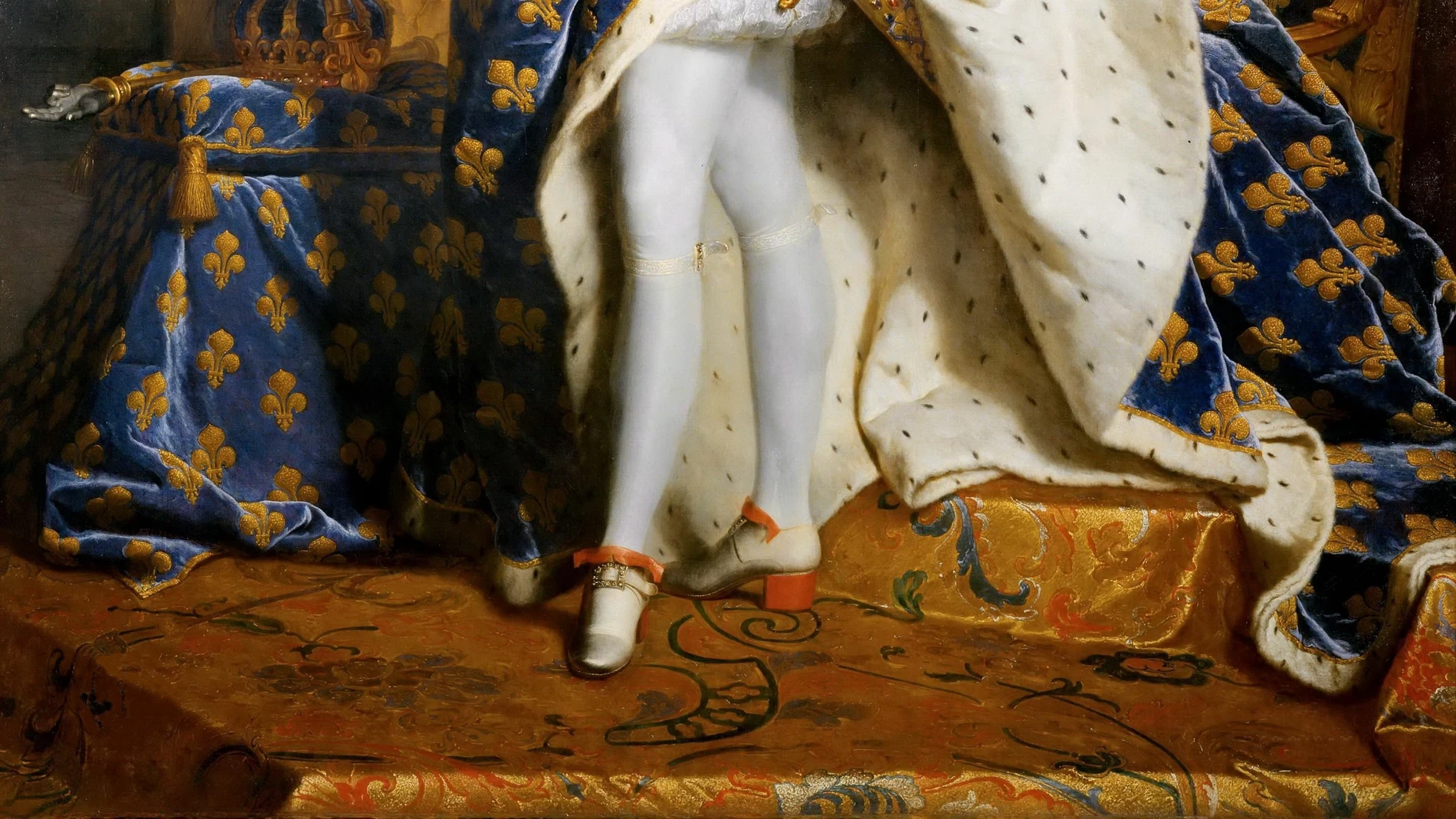 «Retrato de Luis XIV», de Hyacinthe Rigaud (1701)