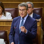 Pleno del Congreso. Sesión de control al gobierno. Alberto Nuñez Feijoo © Alberto R. Roldán / Diario La Razón. 12 06 2024