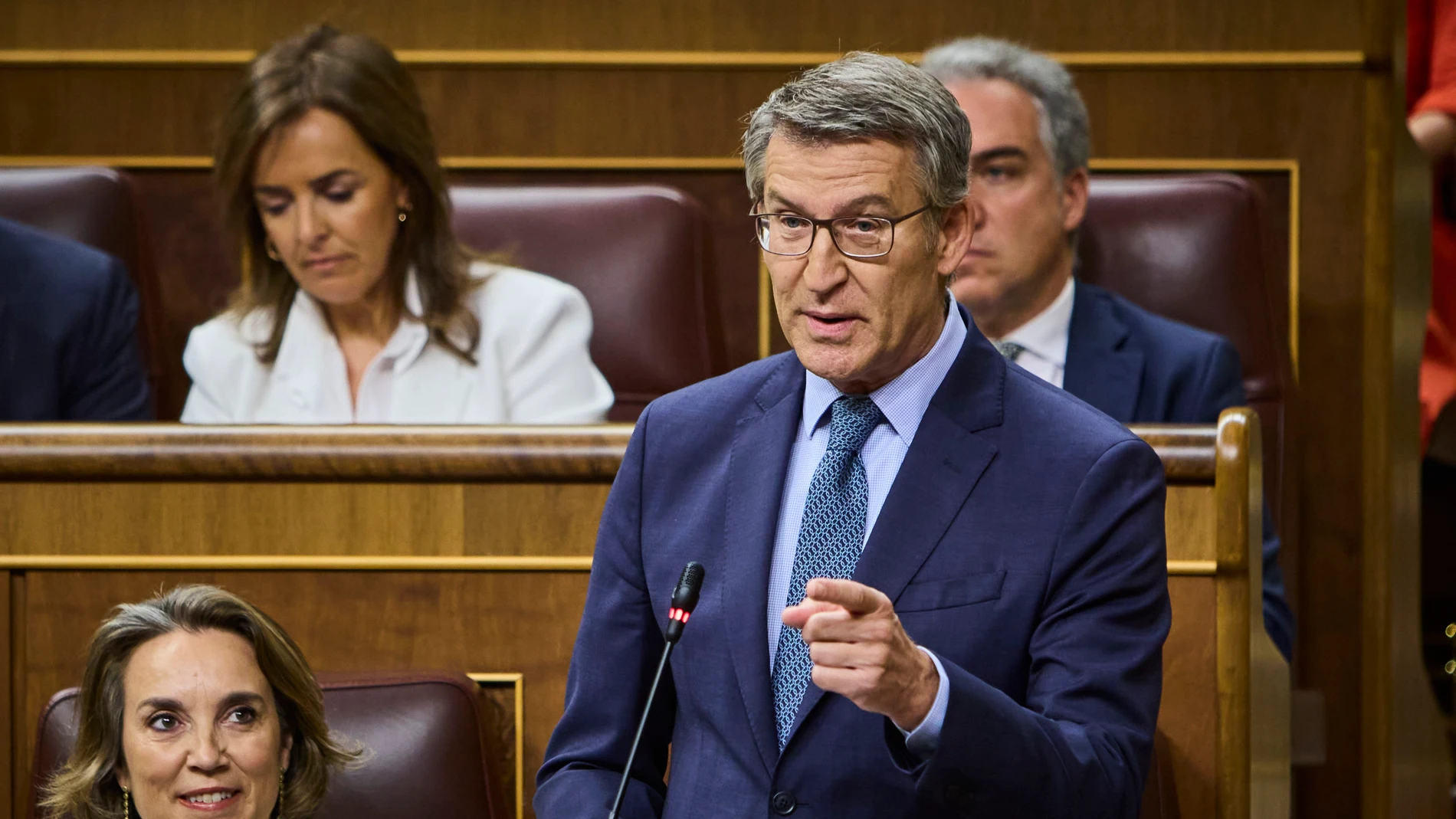 Pleno del Congreso. Sesión de control al gobierno. Alberto Nuñez Feijoo © Alberto R. Roldán / Diario La Razón. 12 06 2024