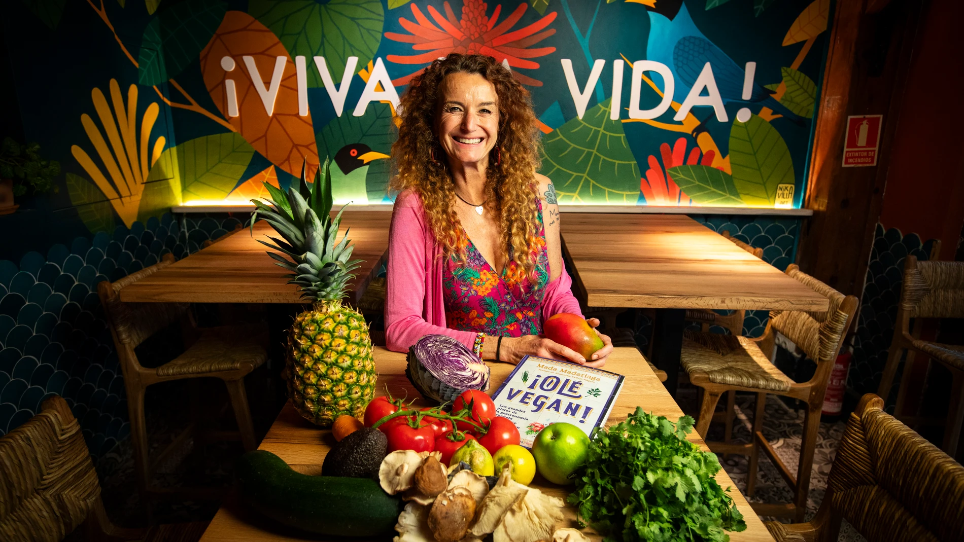Mada Madariaga, chef especializada en comida vegana y escritora de “Ole Vegan”. © Jesús G. Feria.