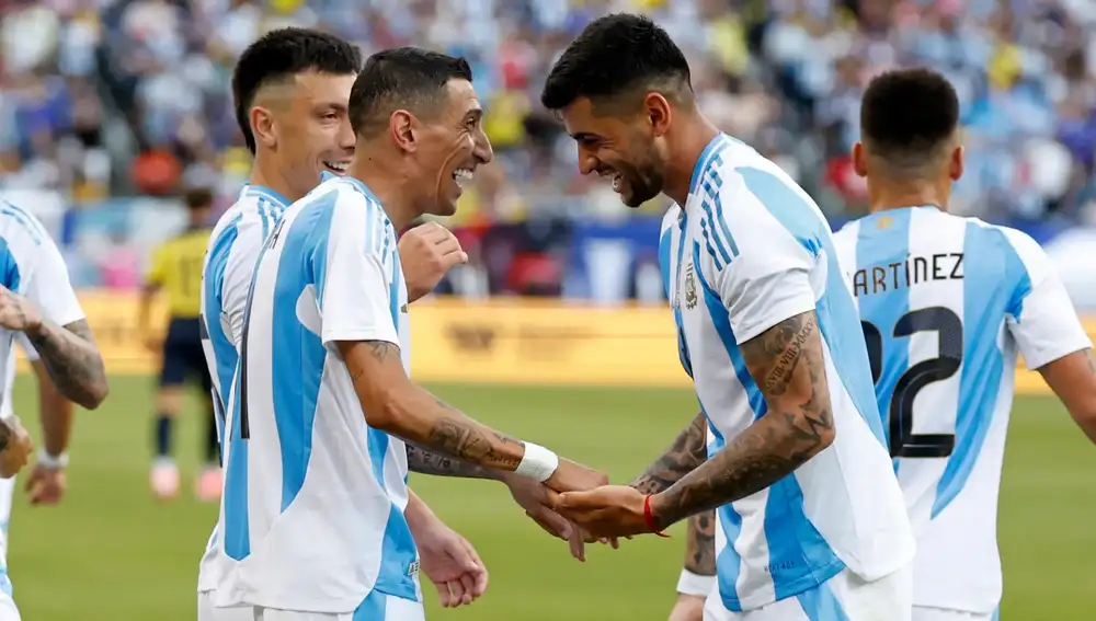 La Selección Argentina en preparación para la Copa América 2024