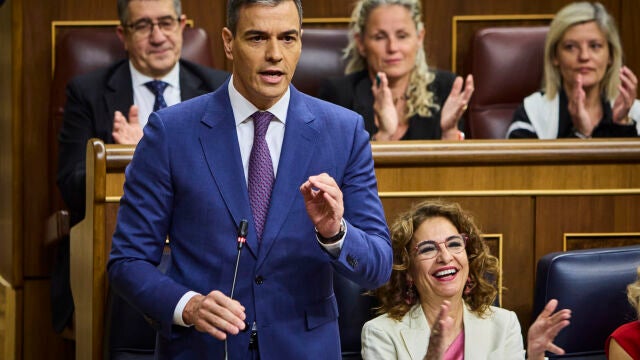 Pleno del Congreso. Sesión de control al gobierno. Asisten Pedro Sanchez, Alberto Nuñez Feijoo, Yolanda Diaz ©