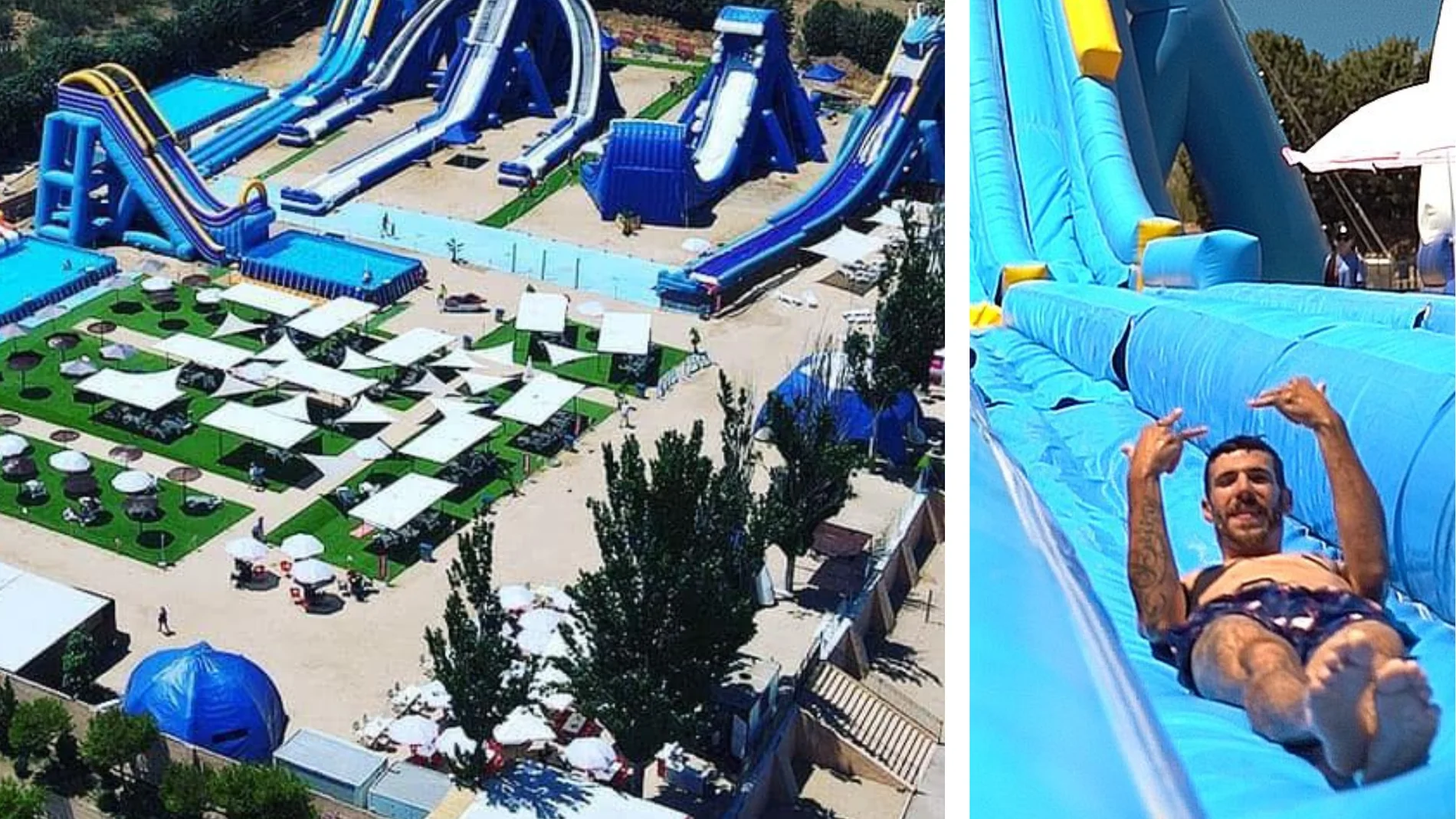 El mayor parque acuático hinchable de España está en Castilla-La Mancha y abre sus puertas