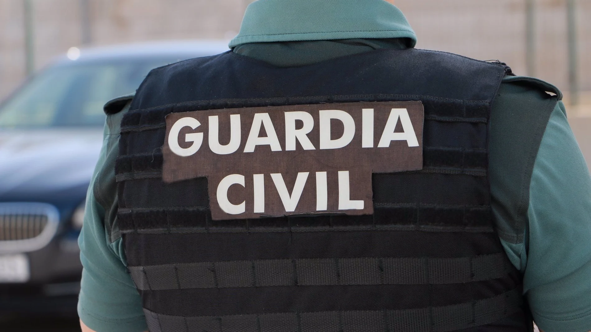 Un agente de la Guardia Civil.