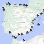 El ‘Google Maps’ con las peores playas de España que debes evitar este verano.
