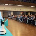 Vicente Boluda, presidente de AVE, hoy en la jornada de turismo de Benidorm, Alicante