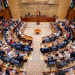 Pleno en la Asamblea de Madrid