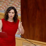 Pleno en la Asamblea de Madrid
