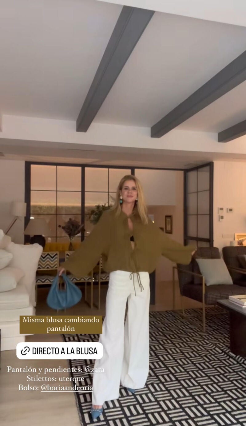 El look de Amelia Bono.