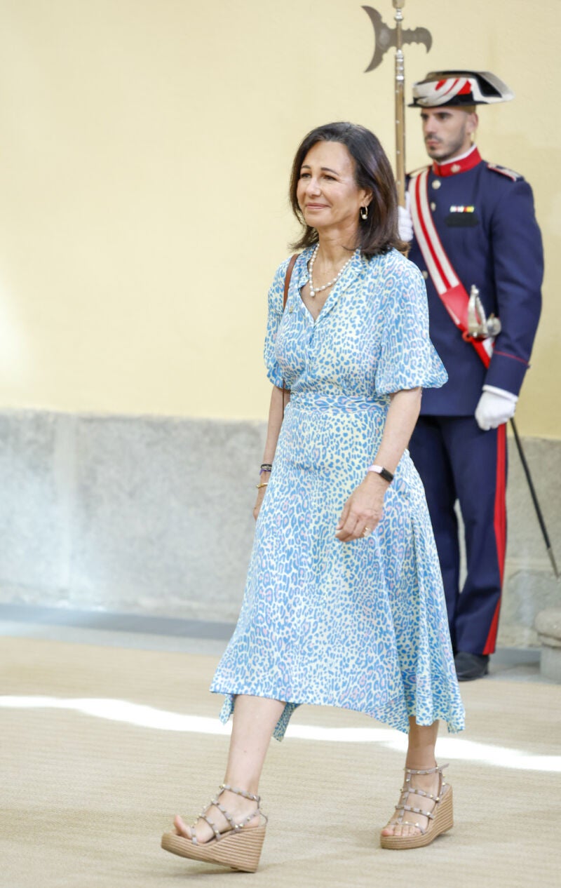 El look de Ana Botín.