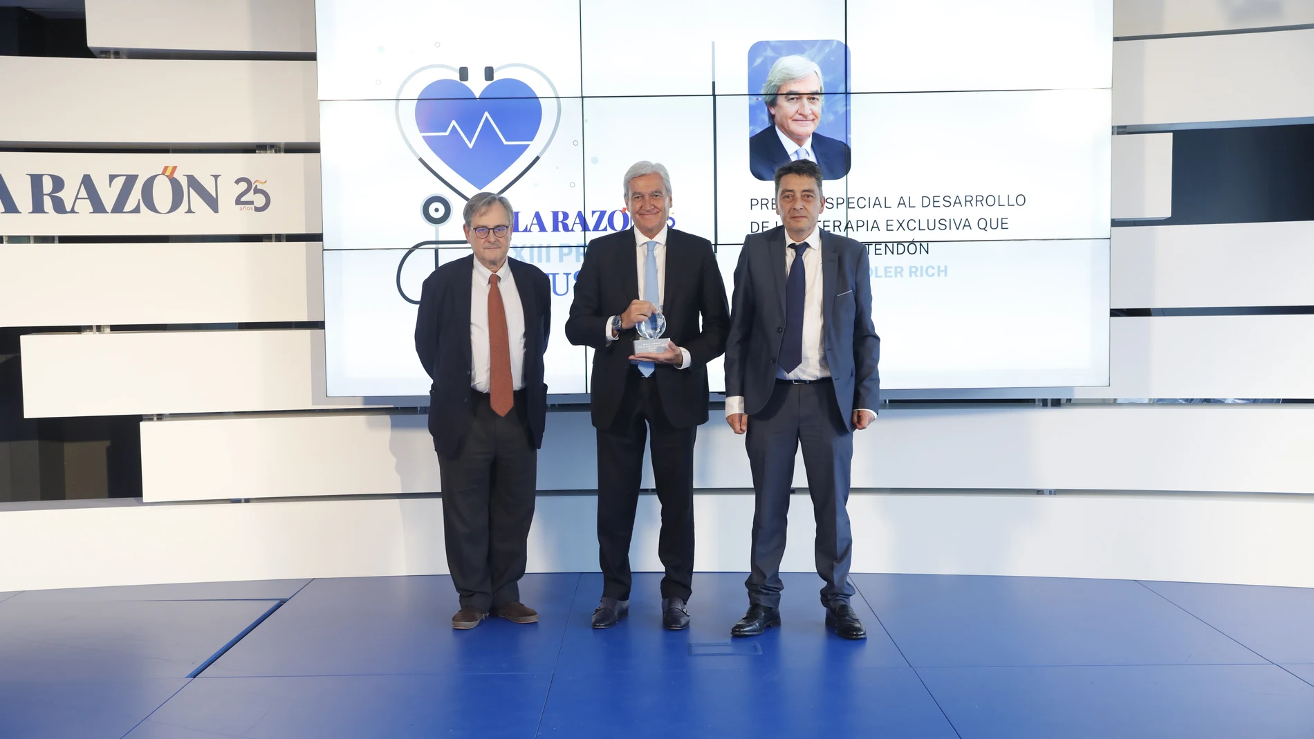 Francisco Marhuenda, Robert Soler y Sergio Alonso